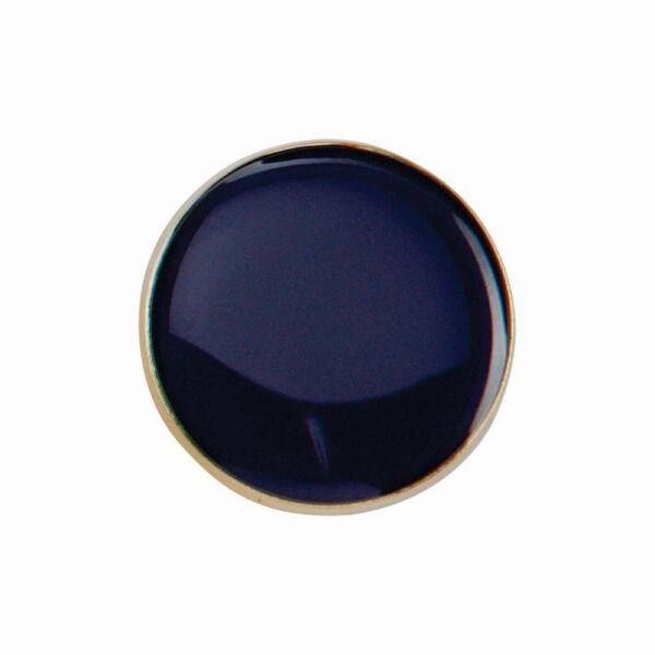 Scholar Pin Badge Round Blue - Cornish Custom Creations
