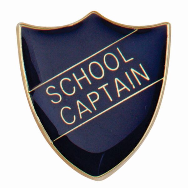 Scholar Pin Badge School Captain Blue - Cornish Custom Creations
