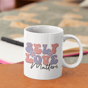 Self Love Matters' Mental Health Awareness Mug - Cornish Custom Creations