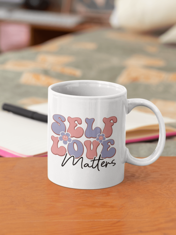 Self Love Matters' Mental Health Awareness Mug - Cornish Custom Creations