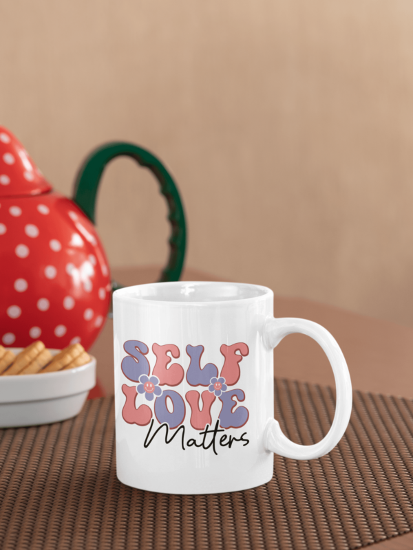 Self Love Matters' Mental Health Awareness Mug - Cornish Custom Creations