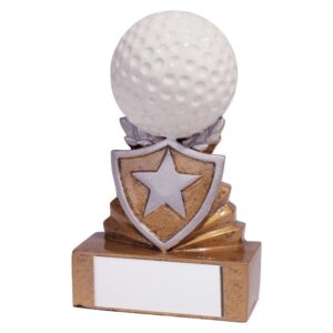 Shield Golf Mini Award - Cornish Custom Creations