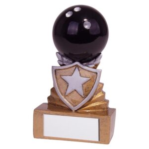 Shield Ten Pin Bowling Mini Award - Engrave Express