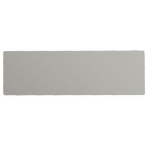 Silver Matt Express Plates 50x16mm (roll of - Cornish Custom Creations