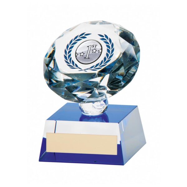 Solitaire Crystal Multi Sport Award - Cornish Custom Creations