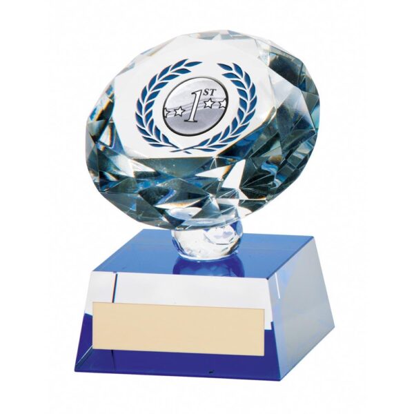 Solitaire Crystal Multi Sport Award - Cornish Custom Creations