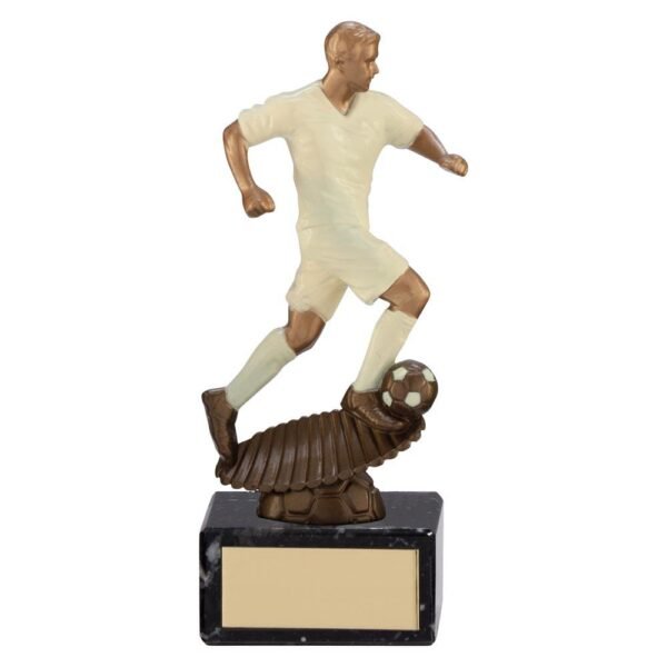 Spirit Storm Football Trophy Cream - Cornish Custom Creations