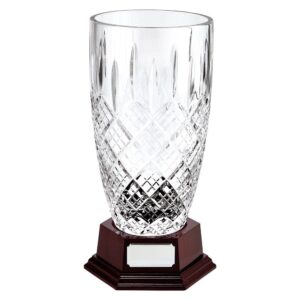 St. Bernica Crystal Vase - Cornish Custom Creations