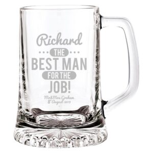 St. Francis Glass 0.2L Tankard - Cornish Custom Creations