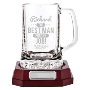 St. Francis Glass 0.2L Tankard - Cornish Custom Creations