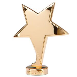 Star Metal Holder Gold - Cornish Custom Creations