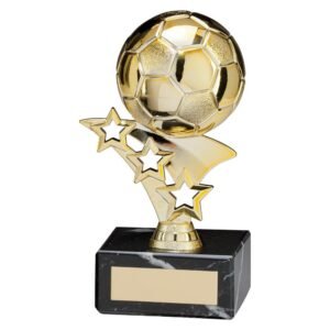 Starblitz Football Trophy Gold - Cornish Custom Creations