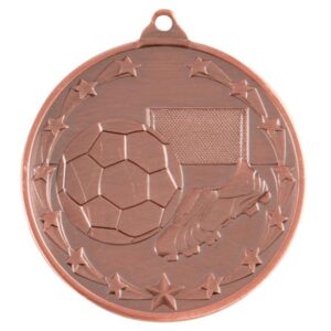 Starboot Economy Football Medal Bronze - Cornish Custom Creations