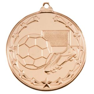 Starboot Economy Football Medal Gold - Cornish Custom Creations