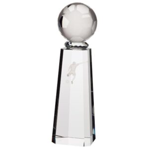 Synergy Football Crystal Award - Cornish Custom Creations