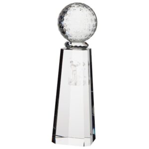 Synergy Golf Crystal Award - Cornish Custom Creations