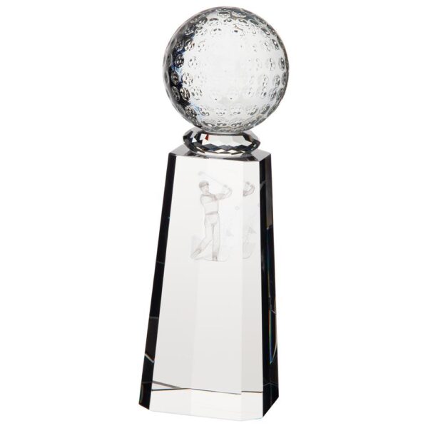 Synergy Golf Crystal Award - Cornish Custom Creations