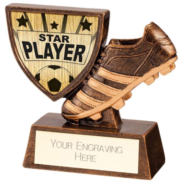 Tempo Football Star Player Award - Cornish Custom Creations