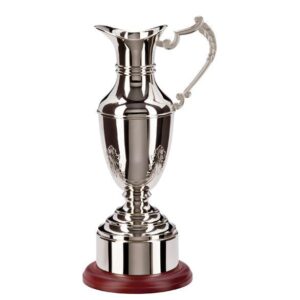 The Classic Nickel Plated Claret Jug - Cornish Custom Creations