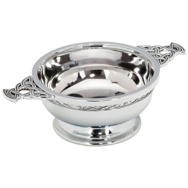 The Highland Quaich In Steel 125mm (5") - Cornish Custom Creations
