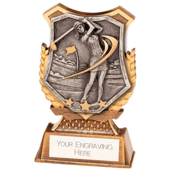 Titan Golf Female Award - Cornish Custom Creations