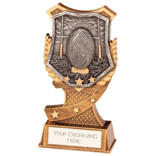 Titan Rugby Award 150mm - Cornish Custom Creations