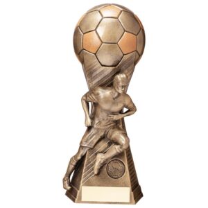 Trailblazer Football Male Award Classic Gold - Cornish Custom Creations
