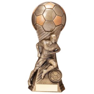 Trailblazer Football Male Award Classic Gold - Cornish Custom Creations