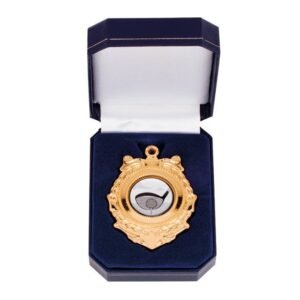 Triumph Medal In Box Gold - Cornish Custom Creations