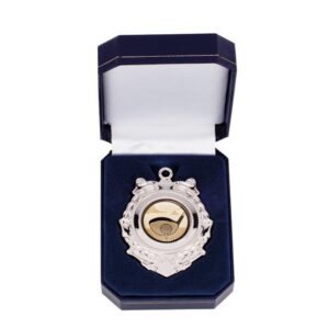 Triumph Medal In Box Silver - Cornish Custom Creations