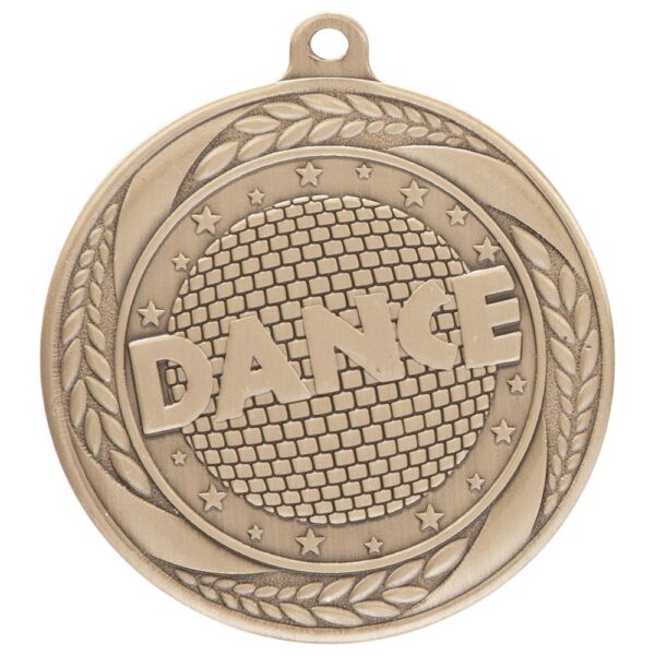 Typhoon Dance Medal Gold - Cornish Custom Creations