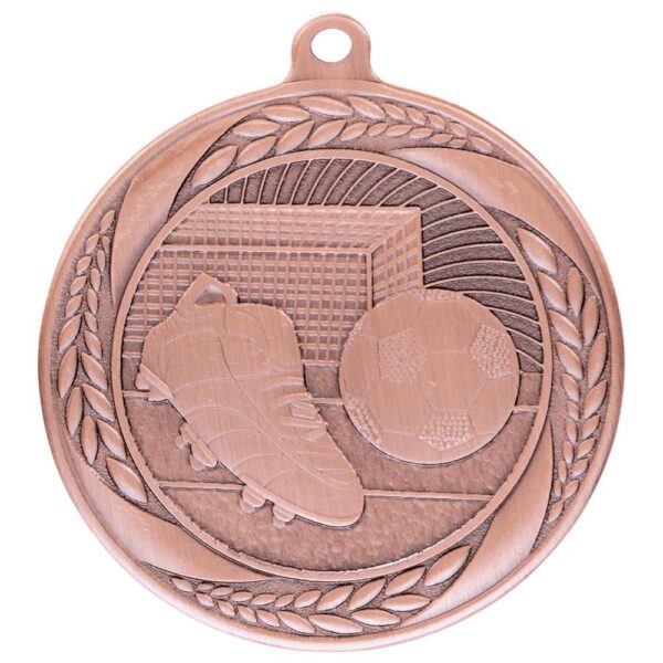 Typhoon Football Medal Bronze - Cornish Custom Creations