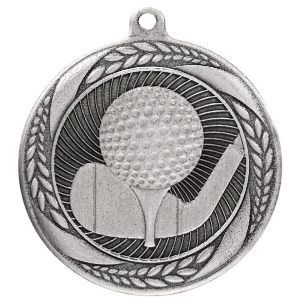 Typhoon Golf Medal Silver - Cornish Custom Creations