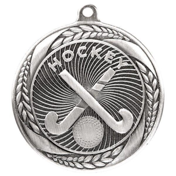 Typhoon Hockey Medal Silver - Cornish Custom Creations