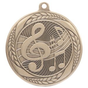 Typhoon Music Medal Gold - Cornish Custom Creations