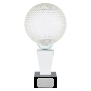 Ultimate Golf Crystal Award - Cornish Custom Creations