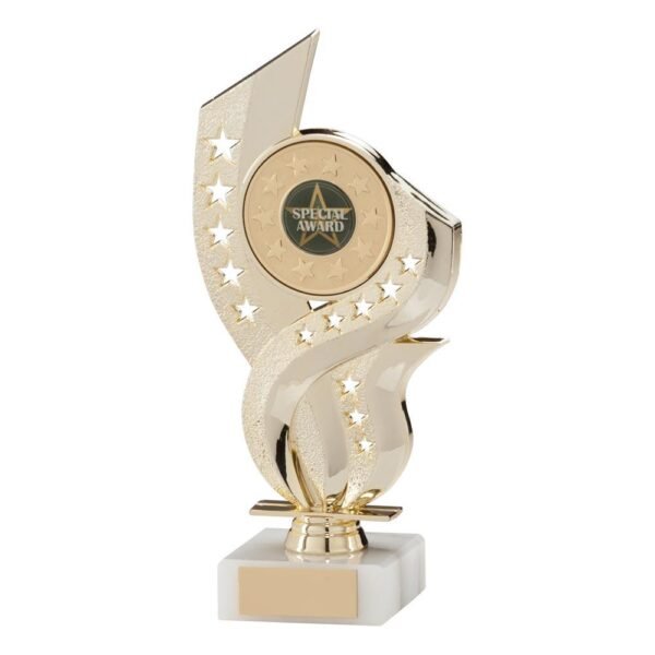 Unity Star Multi-Sport Gold Trophy - Cornish Custom Creations