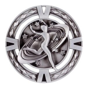 V-Tech Series Medal - Dancing Silver - Cornish Custom Creations