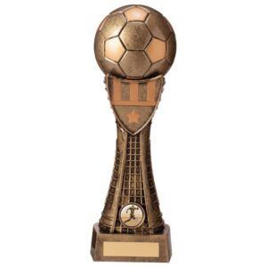 Valiant Football Heavyweight Award Classic Gold - Cornish Custom Creations