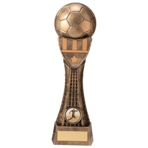 Valiant Football Heavyweight Award Classic Gold - Cornish Custom Creations