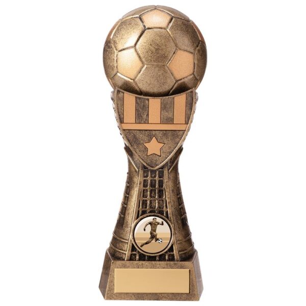 Valiant Football Heavyweight Award Classic Gold - Cornish Custom Creations