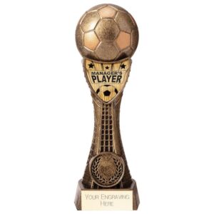 Valiant Football Manager Player Award - Cornish Custom Creations