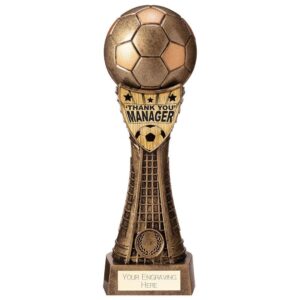 Valiant Football Manager Thanks Award - Cornish Custom Creations