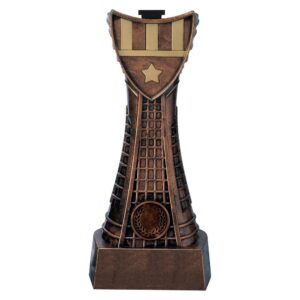 Valiant Rapid Heavyweight Award Antique Bronze & Gold - Cornish Custom Creations
