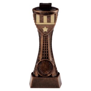 Valiant Rapid Heavyweight Award Antique Bronze & Gold - Cornish Custom Creations
