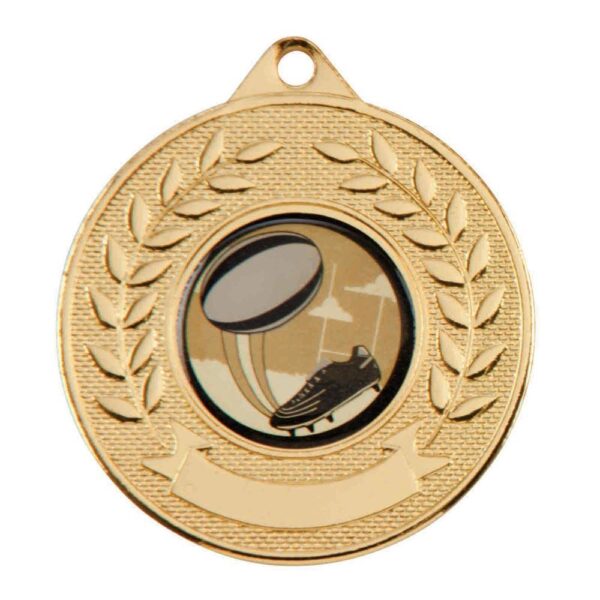 Valour Medal Gold 50mm - Cornish Custom Creations