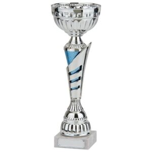 Vanquish Silver & Blue Cup - Cornish Custom Creations