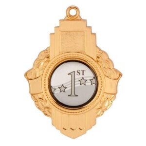 Vitoria Medal Gold 70mm - Cornish Custom Creations