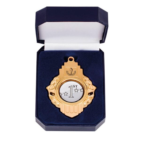 Vitoria Medal In Box Gold - Cornish Custom Creations