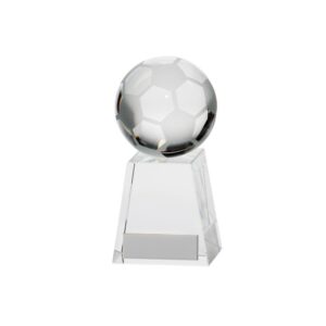 Voyager Football Crystal Award - Cornish Custom Creations